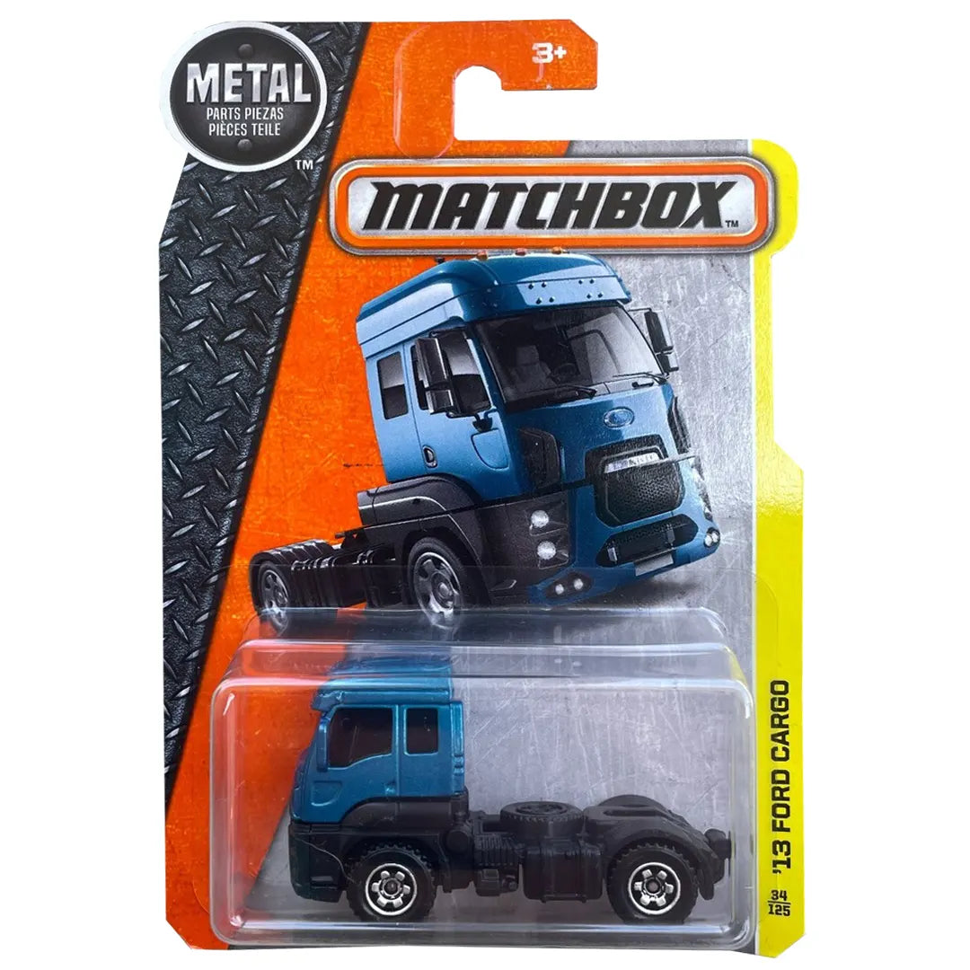 13 Ford Cargo - 34/125 - 2016 - Matchbox