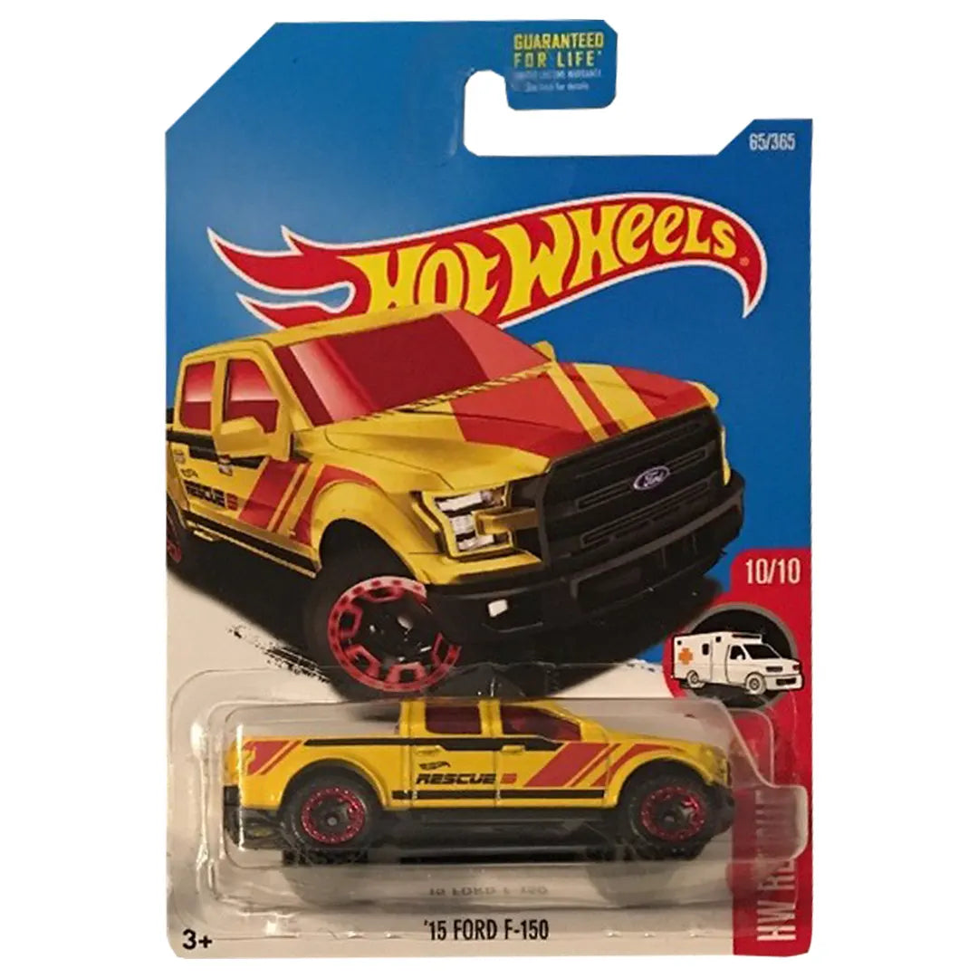 15 Ford F-150 - Rescue 10/10 - Hot Wheels