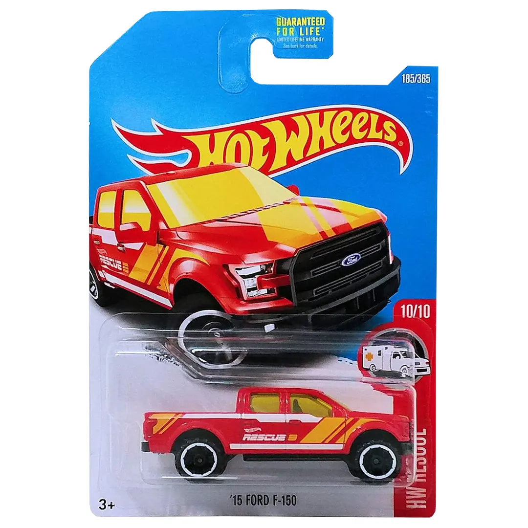 15 Ford F-150 - Rescue 10/10 - Hot Wheels