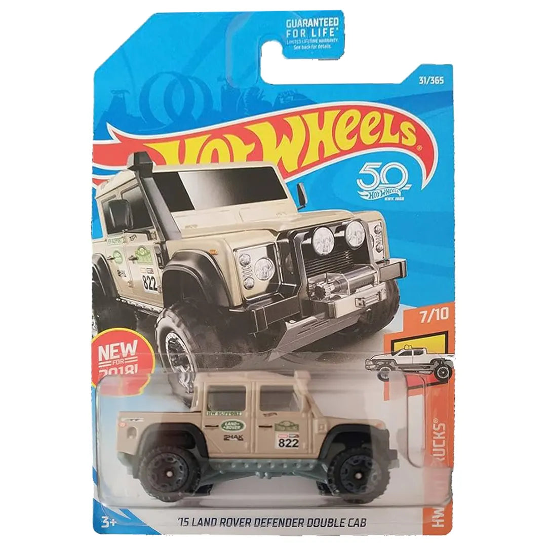 15 Land Rover Defender Double Cab - Hot Trucks 7/10 - Hot Wheels