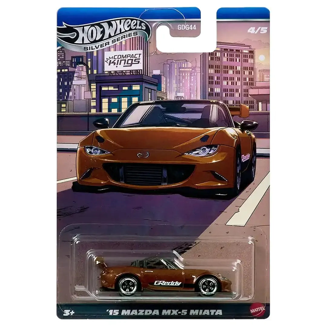 15 Mazda Mx-5 Miata - Compact Kings 4/5- Hot Wheels