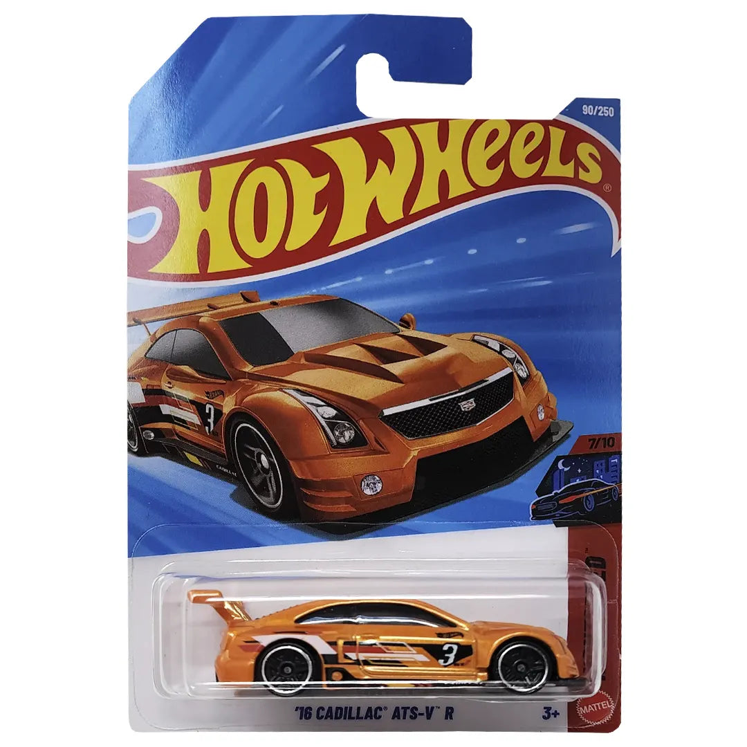 16 Cadillac Ats-V R - Nightspeed 7/10 - Hot Wheels