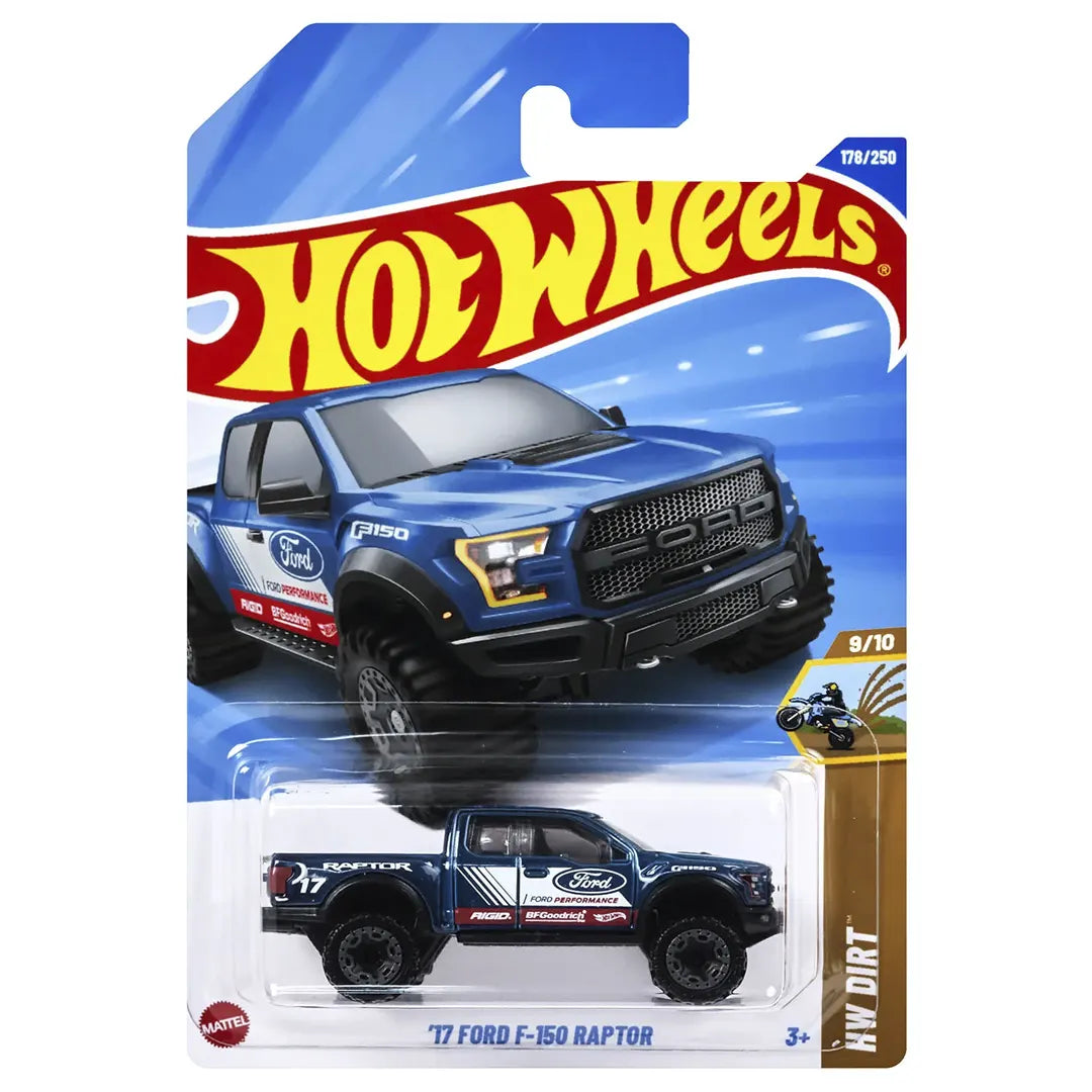 17 Ford F-150 Raptor - Dirt 9/10 - Hot Wheels