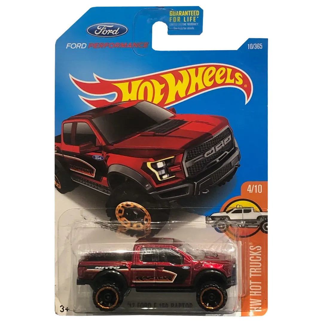 17 Ford F-150 Raptor - Hot Trucks 4/10 - Hot Wheels