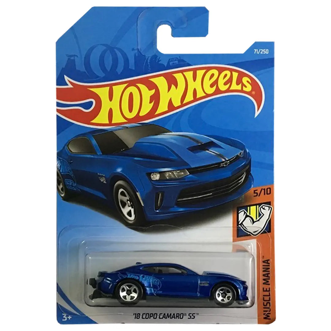 18 Copo Camaro SS - Muscle Mania 5/10 - Hot Wheels