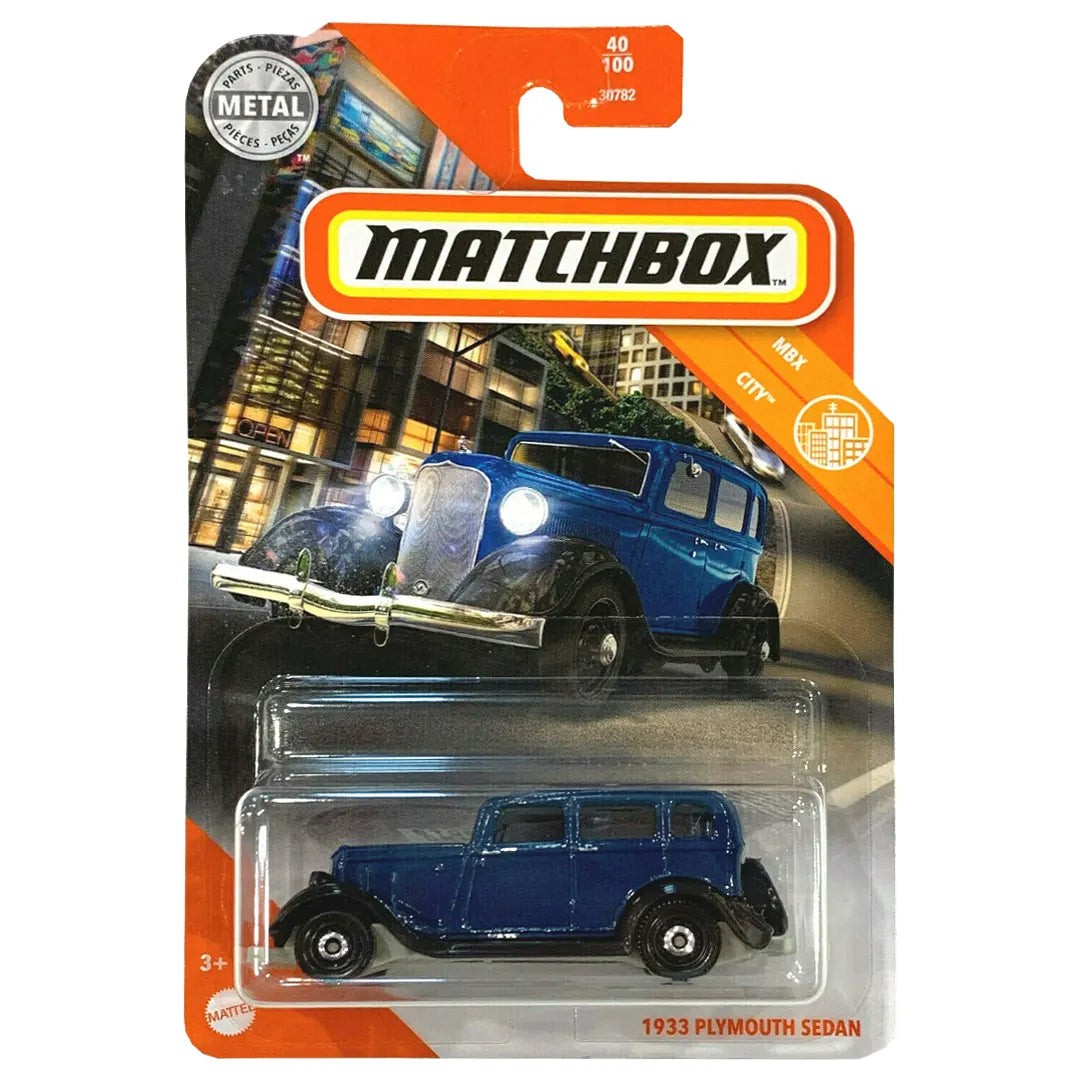 1933 Plymouth Sedan - 40/100 - 2020 - Matchbox