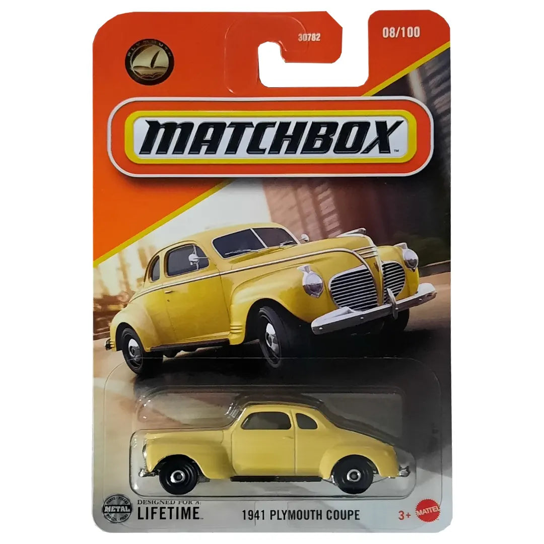 1941 Plymouth Coupe - 8/100 - 2024 - Matchbox