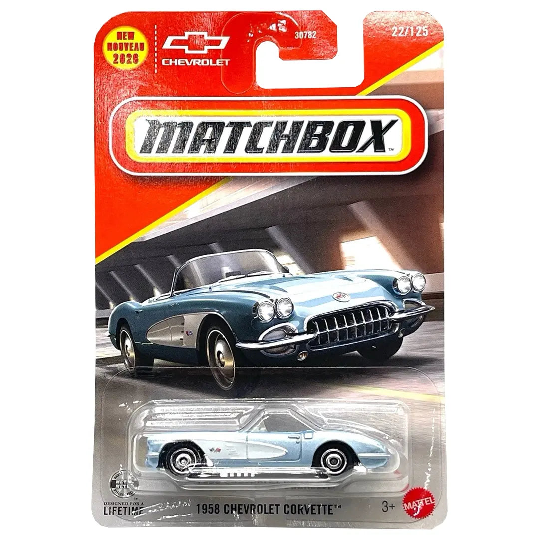 1958 Chevrolet Corvette - 22/125 - 2026 - Matchbox