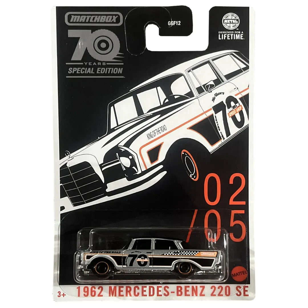 1962 Mercedes Benz 220 SE - 02/05 - 2022 - Matchbox