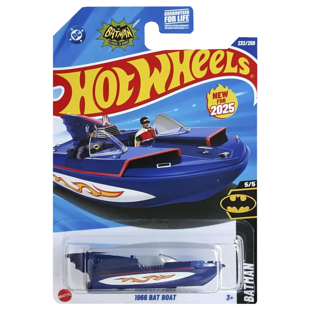 1966 Bat Boat - Batman 5/5 - Hot Wheels