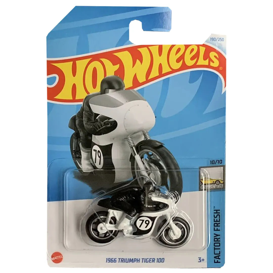 1966 Triumph Tiger 100 - Factory Fresh 10/10 - Hot Wheels