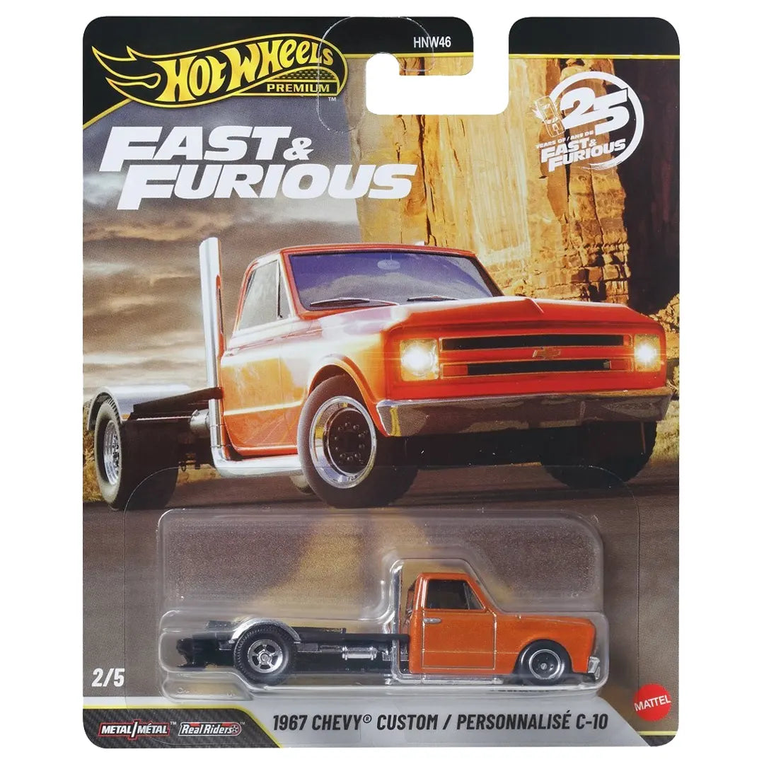 1967 Chevy Custom C-10 - 25 Fast y Furious 2/5 - Hot Wheels
