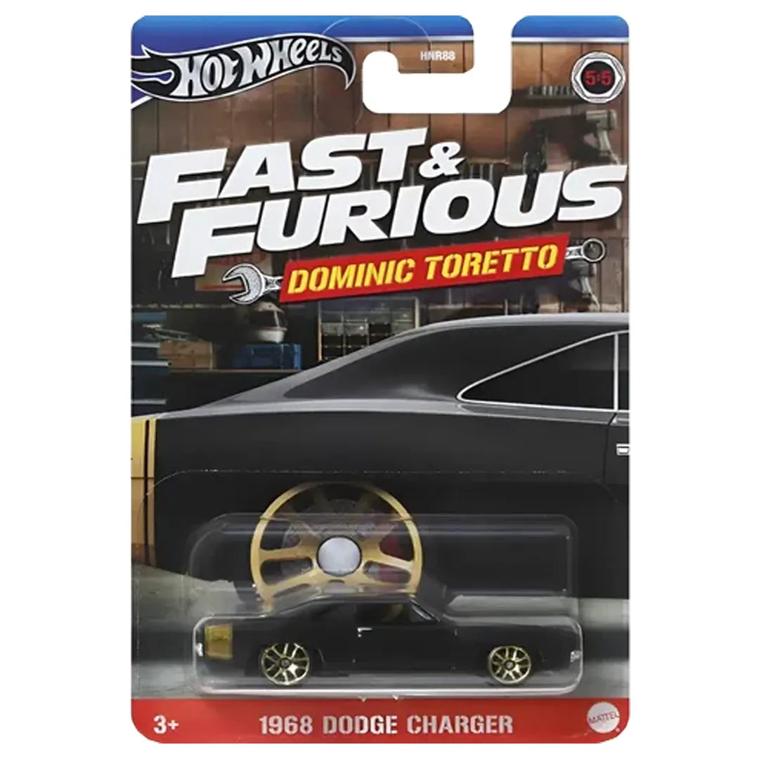 1968 Dodge Charger - Dominic Toretto 5/5 - Hot Wheels