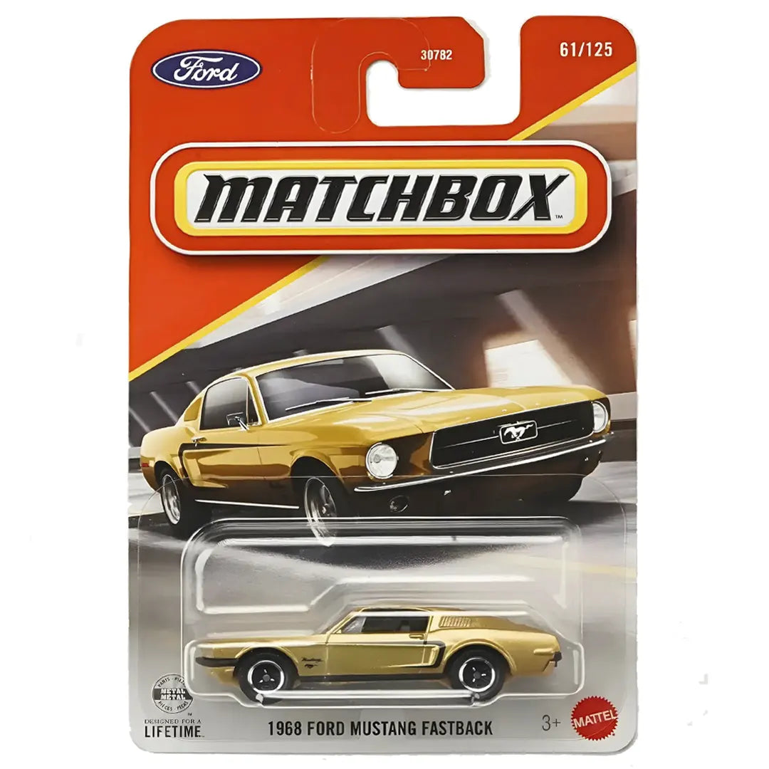 1968 Ford Mustang Fastback - 61/125 - 2026 - Matchbox