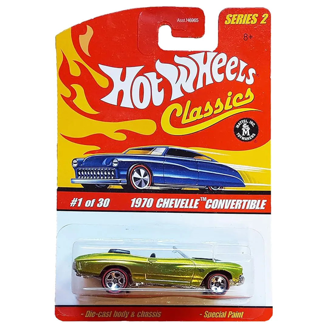 1970 Chevelle Convertible - Hotwheels Classic 1/30 - Hot Wheels