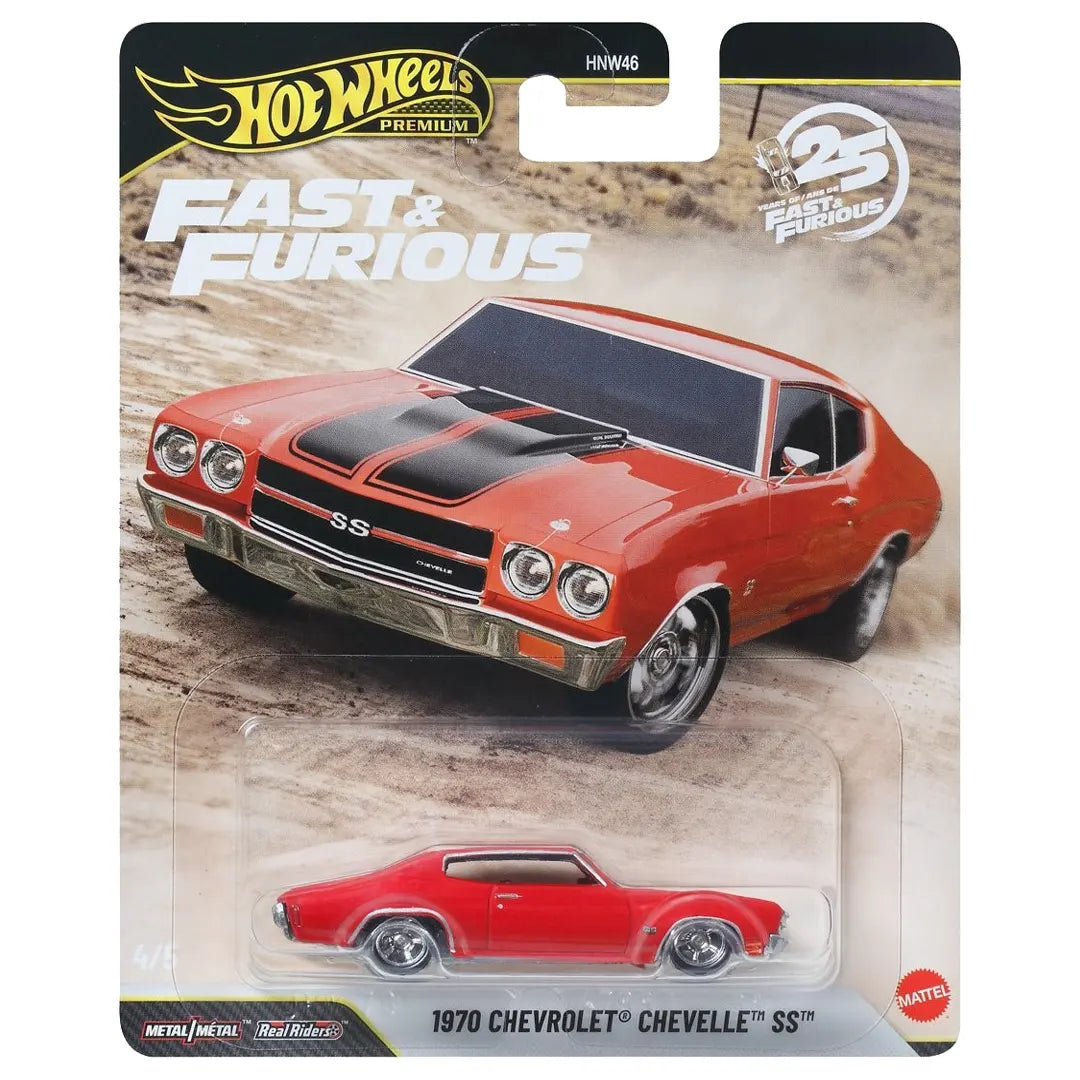 1970 Chevrolet Chevelle SS - 25 Fast y Furious 4/5 - Hot Wheels