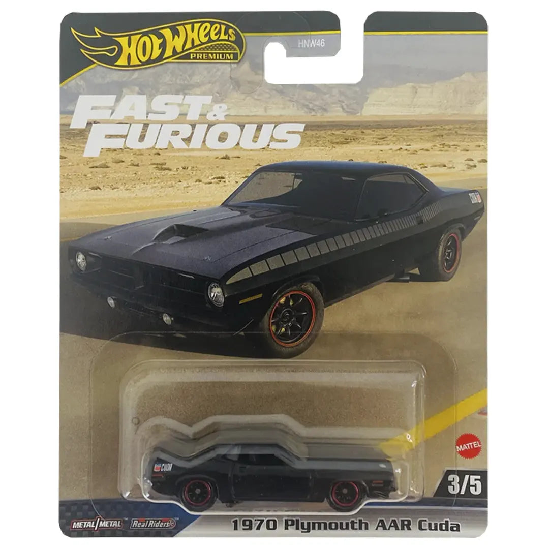 1970 Plymouth AAR Cuda - Fast y Furious 3/5 - Hot Wheels