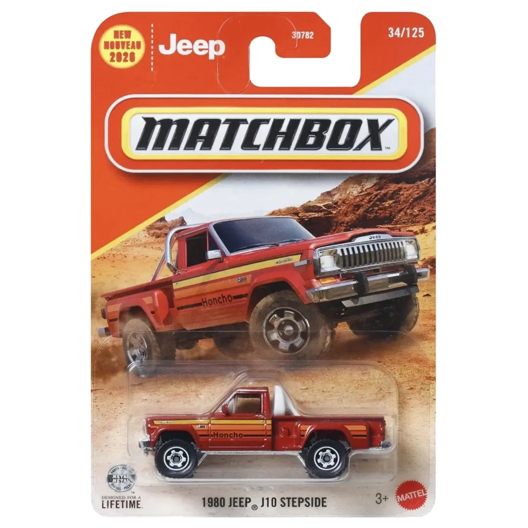 1980 Jeep J10 Stepside - 34/125 - 2026 - Matchbox