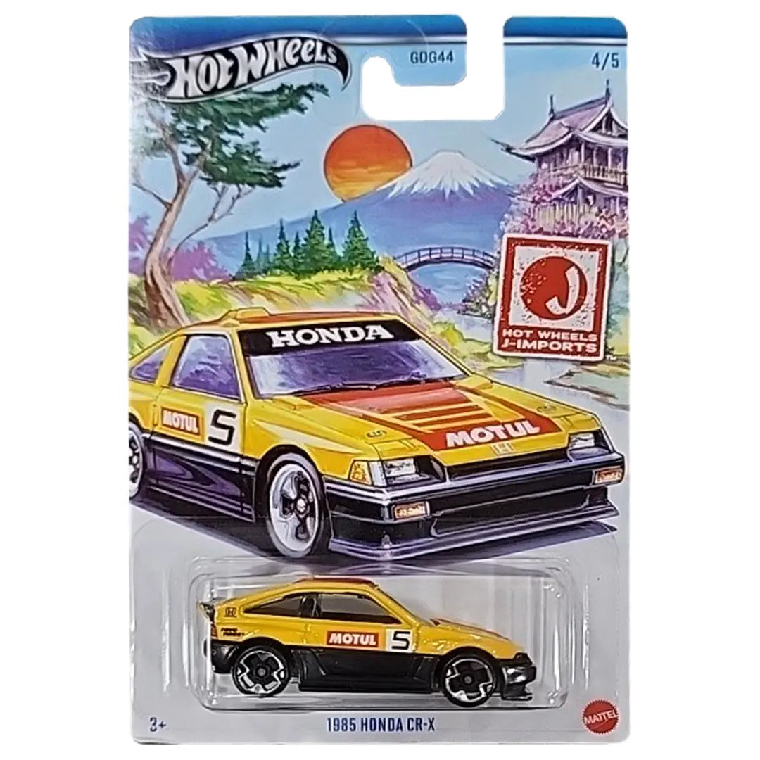 1985 Honda Cr-X - J-Imports 4/5 - Hot Wheels