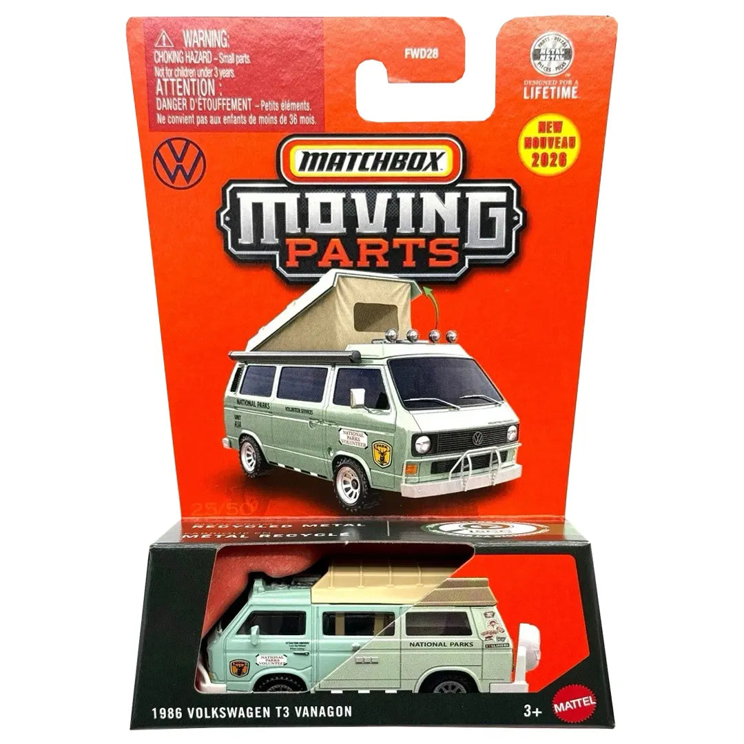 1986 Volkswagen T3 Vanagon - 25/50 - 2026 - Matchbox