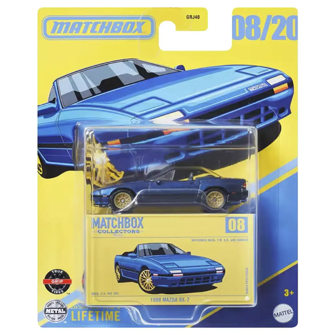 1988 Mazda Rx-7 - 8/20 - 2025 - Matchbox