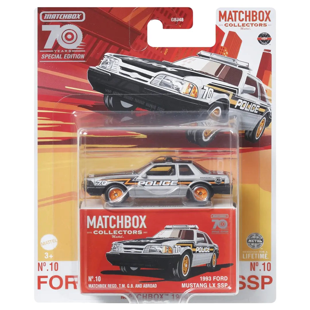 1993 Ford Mustang LX SSP - 10 - 2022 - Matchbox