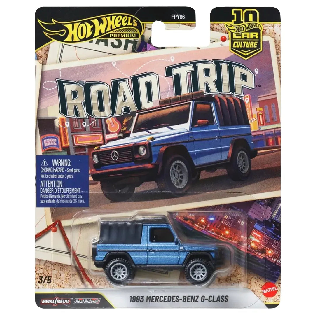1993 Mercedes Bens G-Class - Road Trip 3/5 - Hot Wheels