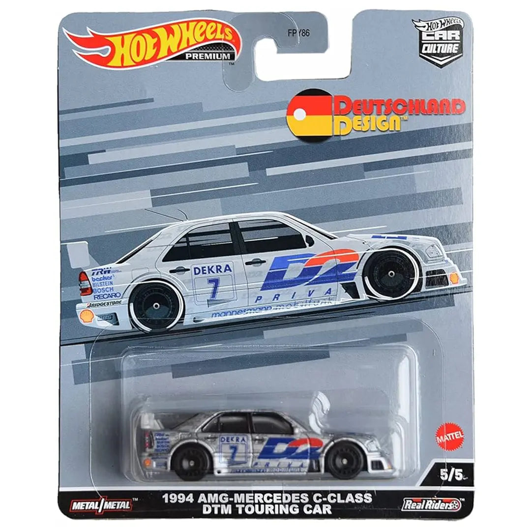 1994 Amg Mercedes C-Class DTM Touring Car - Deutschland Design 5/5 - Hot Wheels