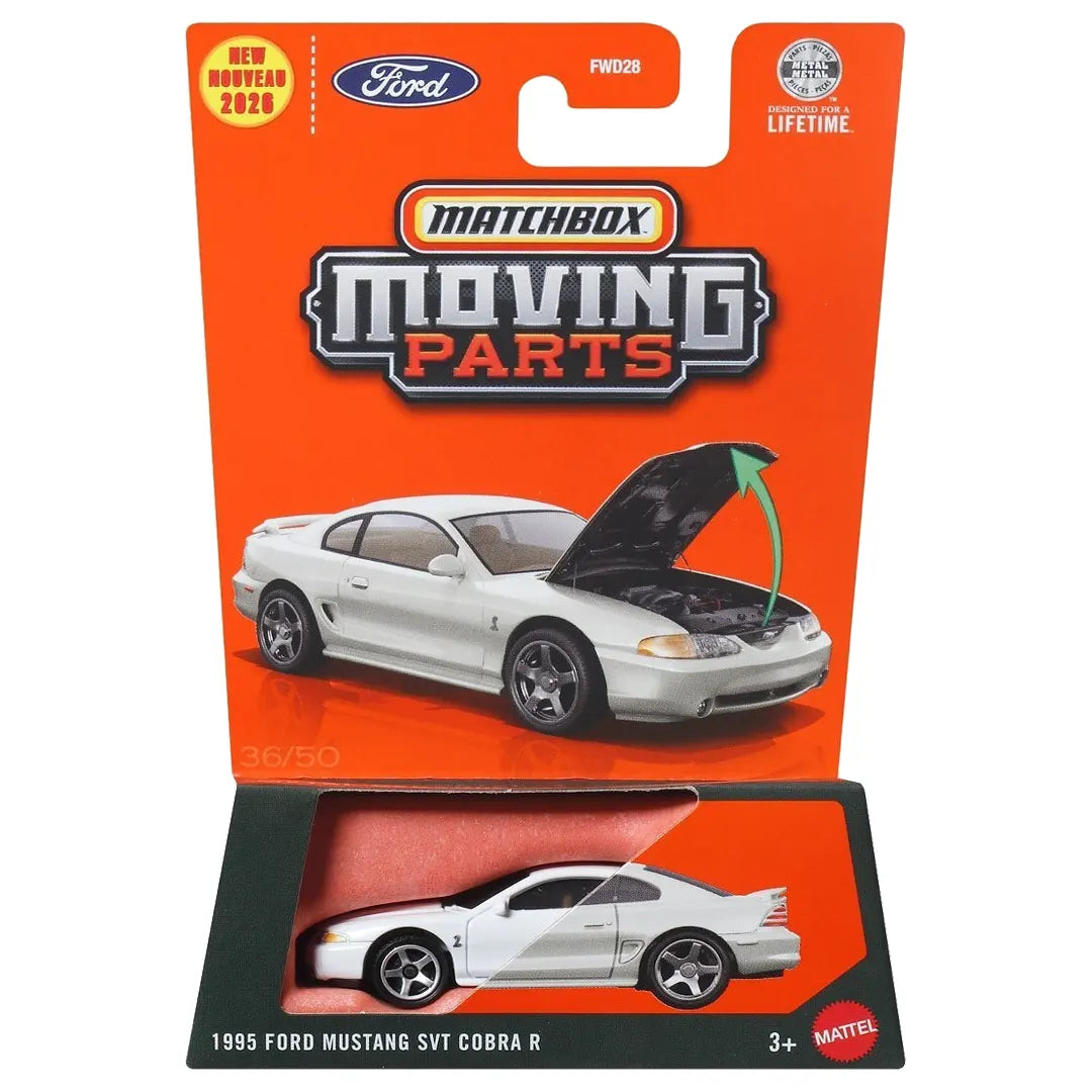 1995 Ford Mustang SVT Cobra R - 36/50 - 2026 - Matchbox