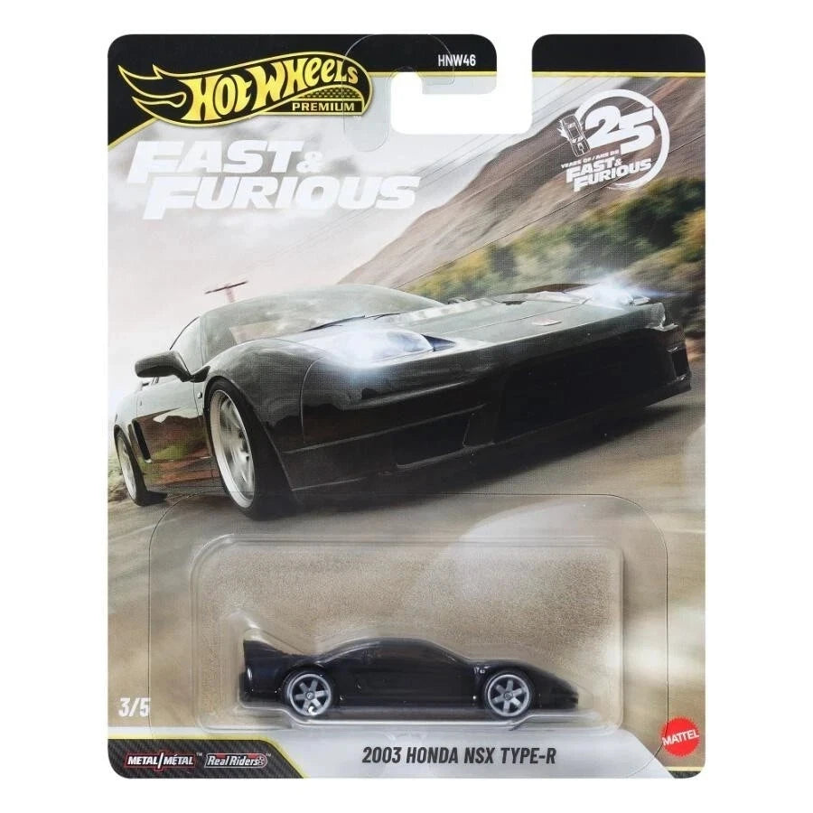 2003 Honda Nsx Type-R - 25 Fast y Furious 3/5 - Hot Wheels