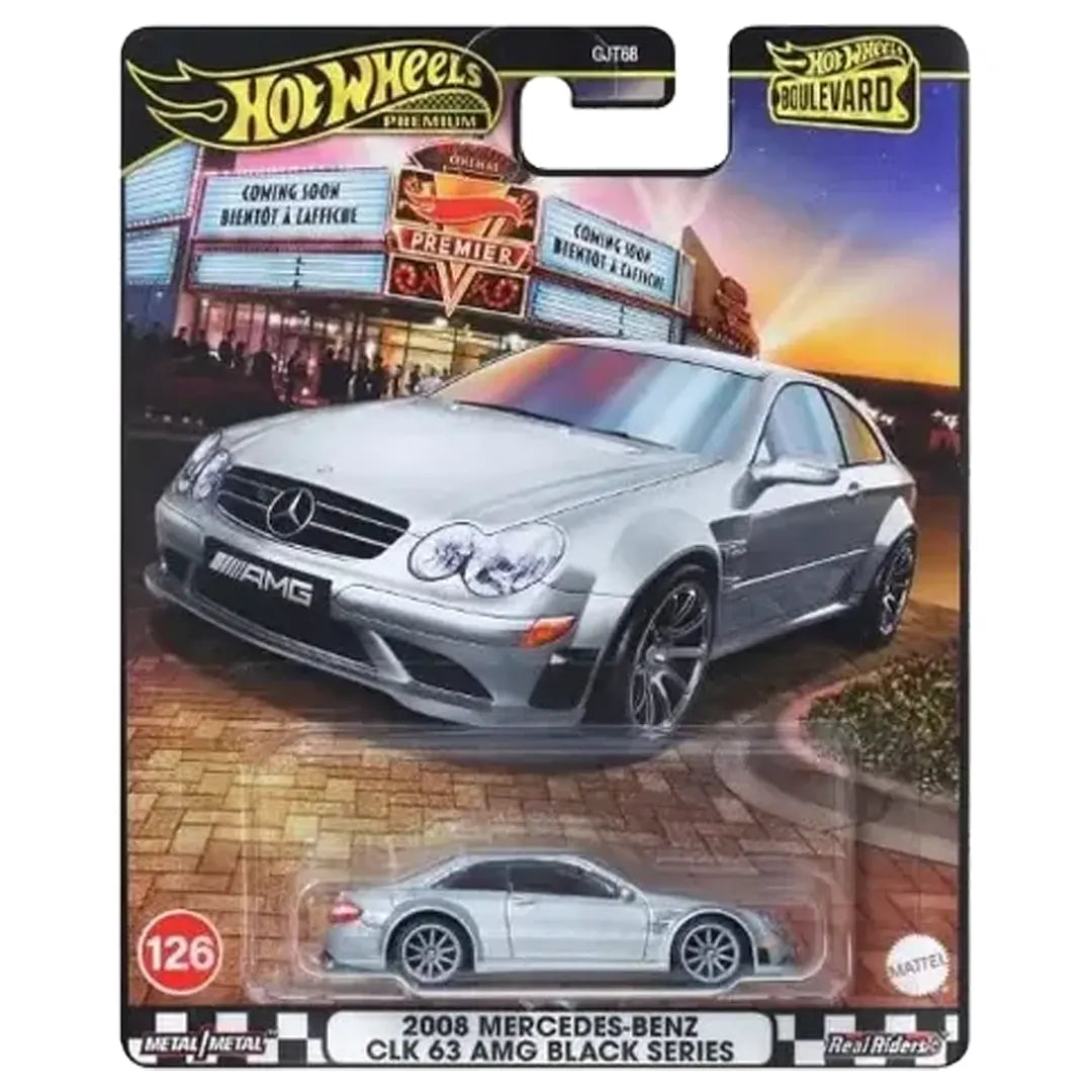 2008 Mercedes Benz CLK 63 AMG Black Series - Boulevard 126 - Hot Wheels
