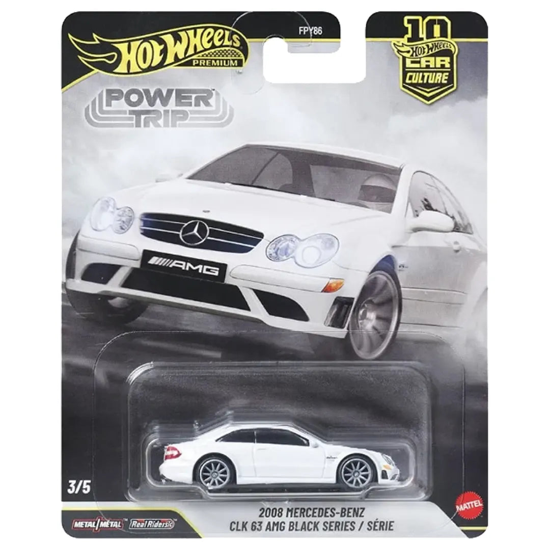 2008 Mercedes Benz CLK 63 Amg Black Series - Power Trip 3/5 - Hot Wheels