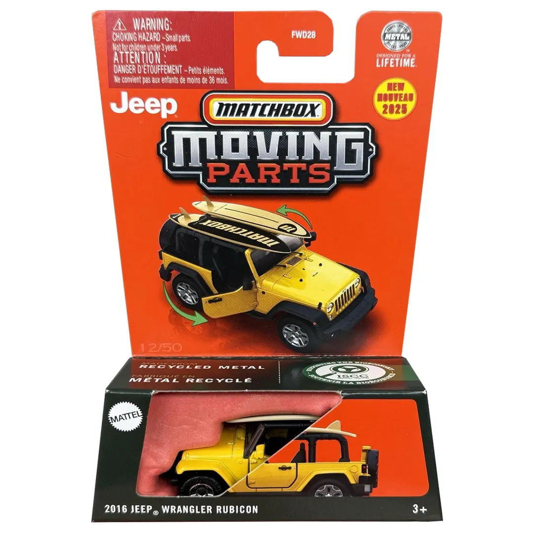 2016 Jeep Wrangler Rubicon - 12/50 - 2025 - Matchbox