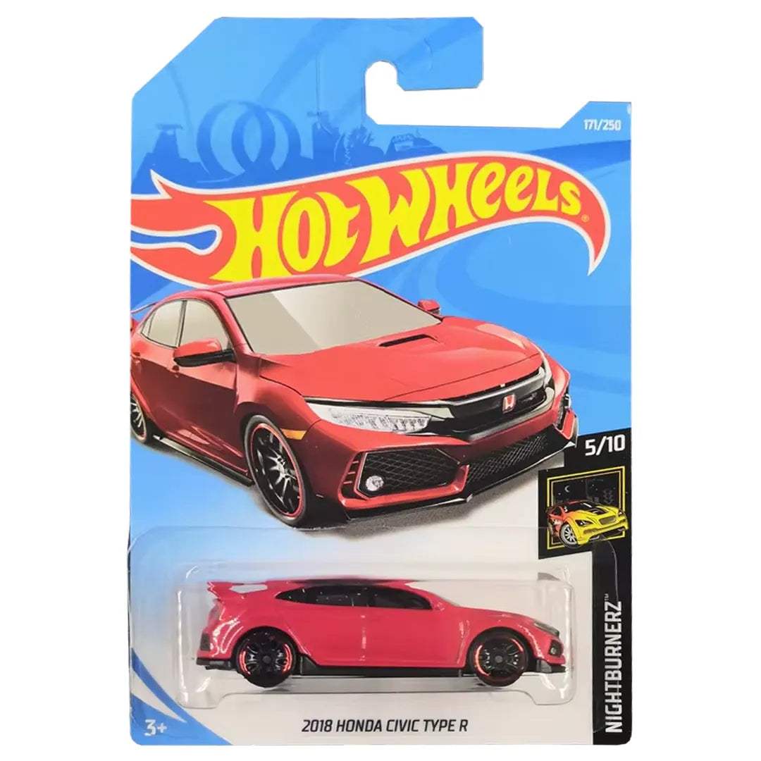 2018 Honda Civic Type R - Nightburnerz 5/10 - Hot Wheels