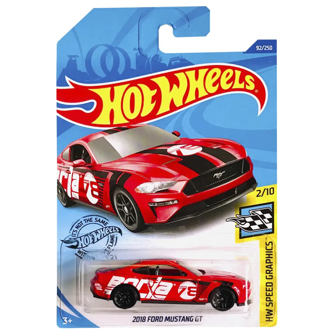 2018 Ford Mustang Gt  - Speed Graphics 2/10 - Hot Wheels