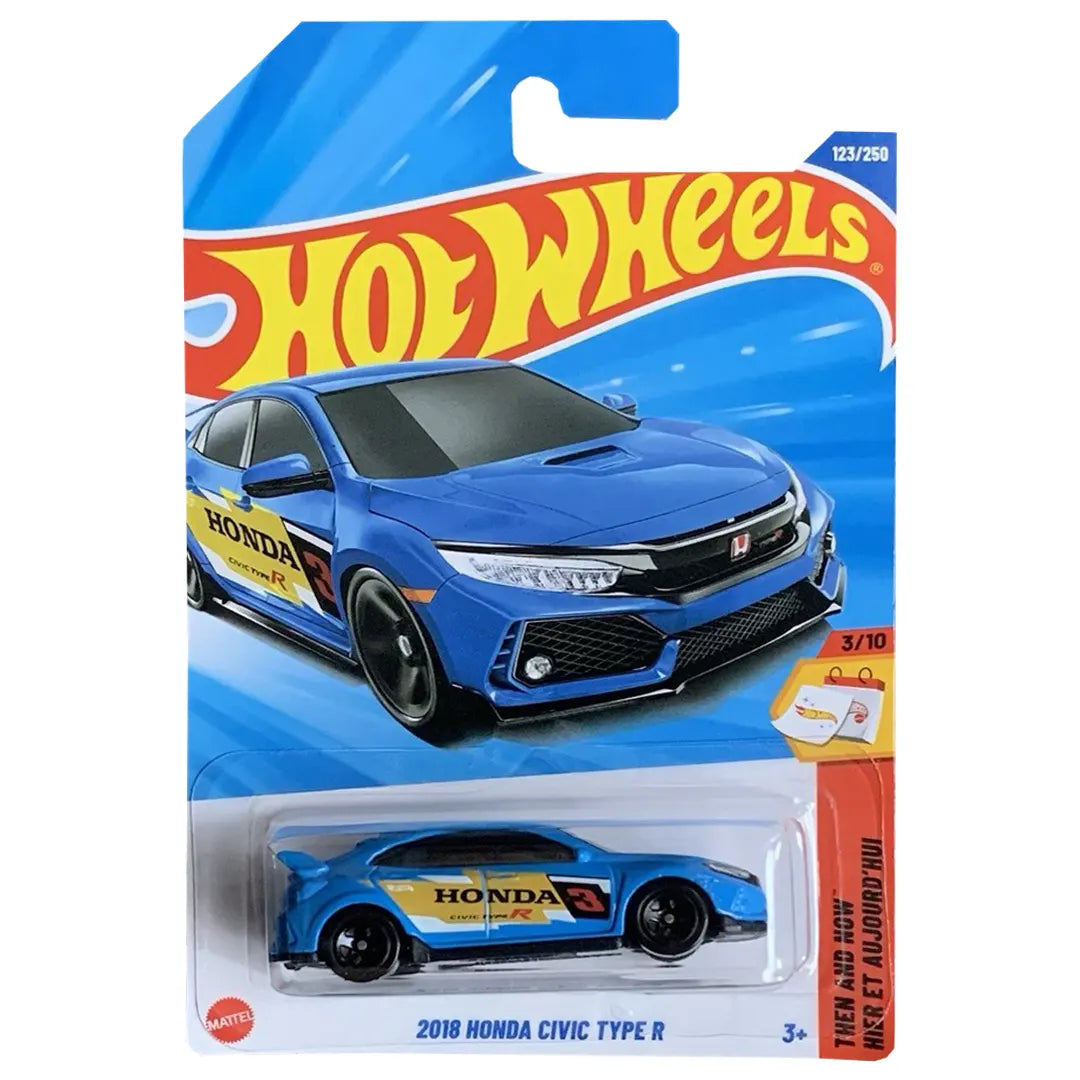 2018 Honda Civic Type R - Then and Now 3/10 - Hot Wheels