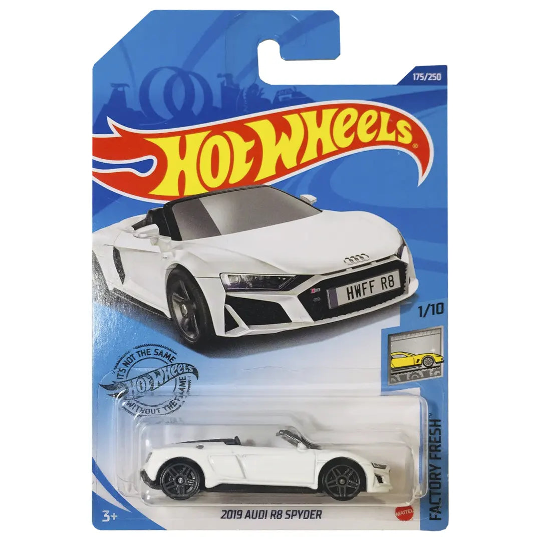 2019 Audi R8 Spyder - Factory Fresh 1/10 - Hot Wheels