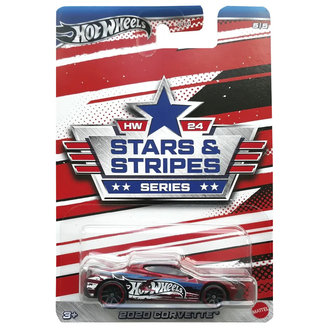 2020 Corvette - Stars & Stripes 5/5 - Hot Wheels