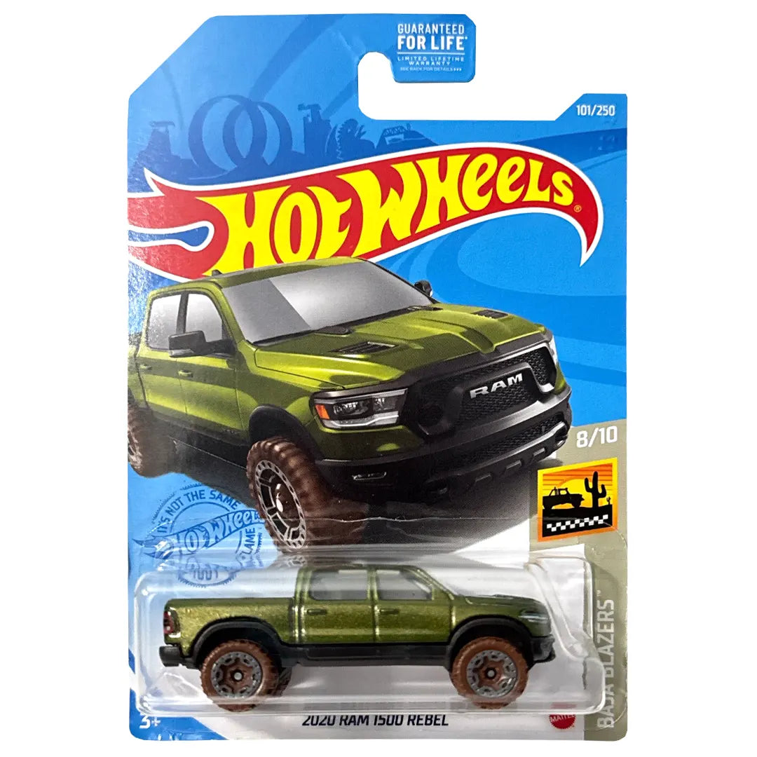2020 Ram 1500 Rebel - Baja Blazers 8/10 - Hot Wheels