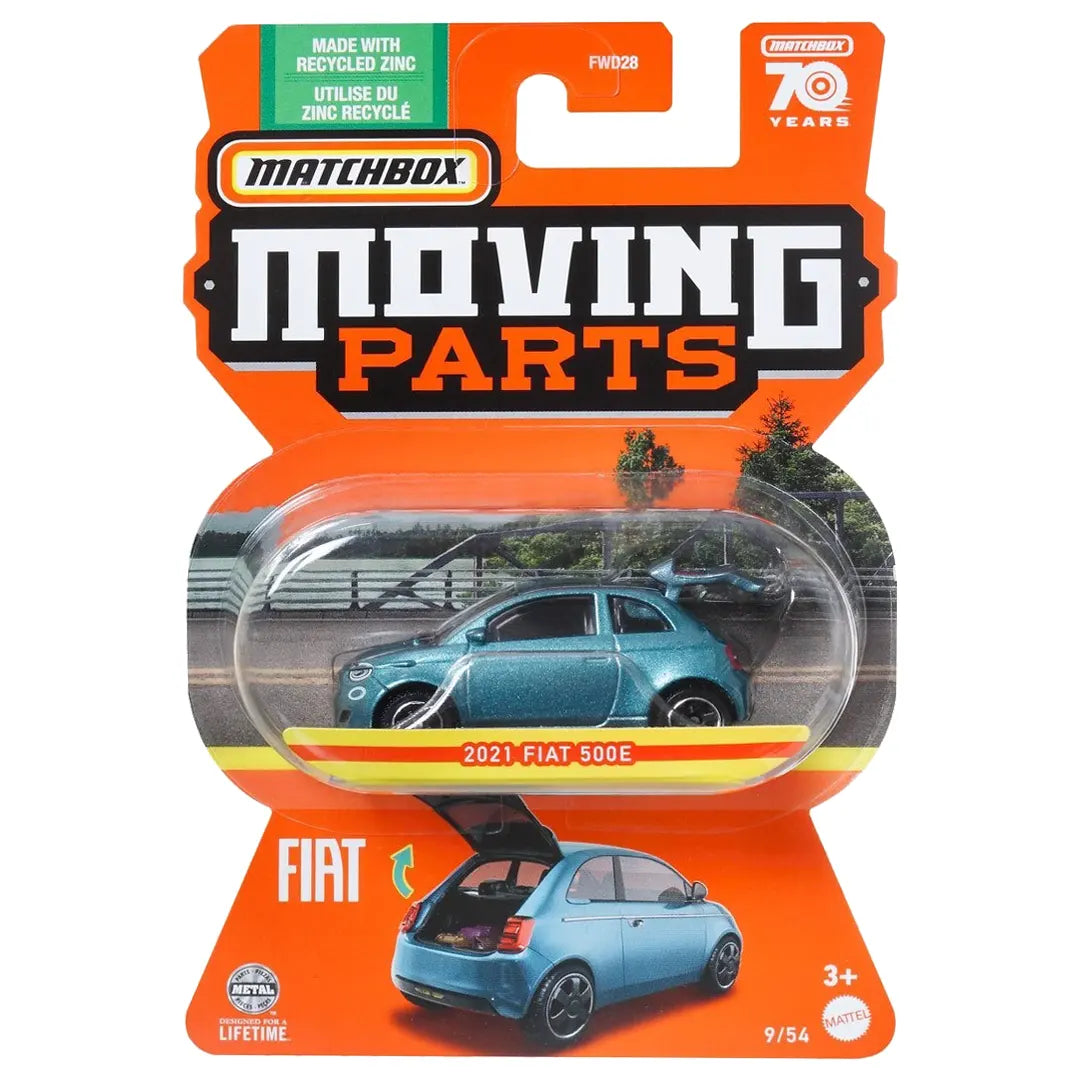 2021 Fiat 500e - 9/54 - 2022 - Matchbox