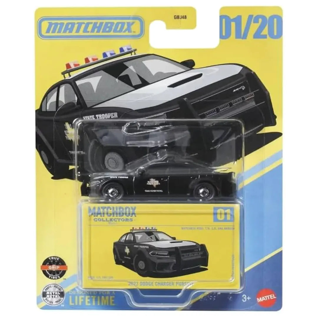 2023 Dodge Charger Pursuit - 01/20 - 2026 - Matchbox