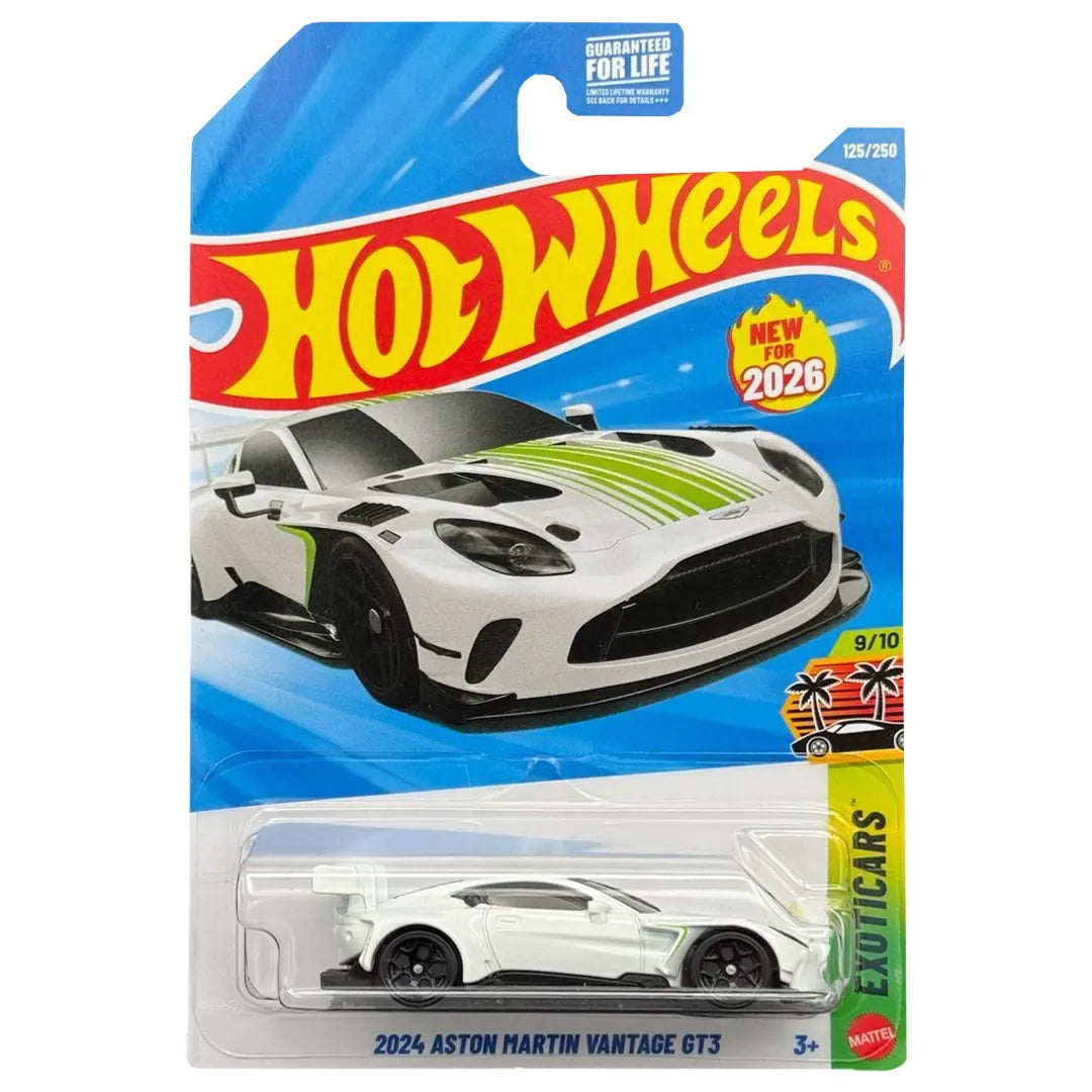 2024 Aston Martin Vantage GT3 - Exoticars 9/10 - Hot Wheels