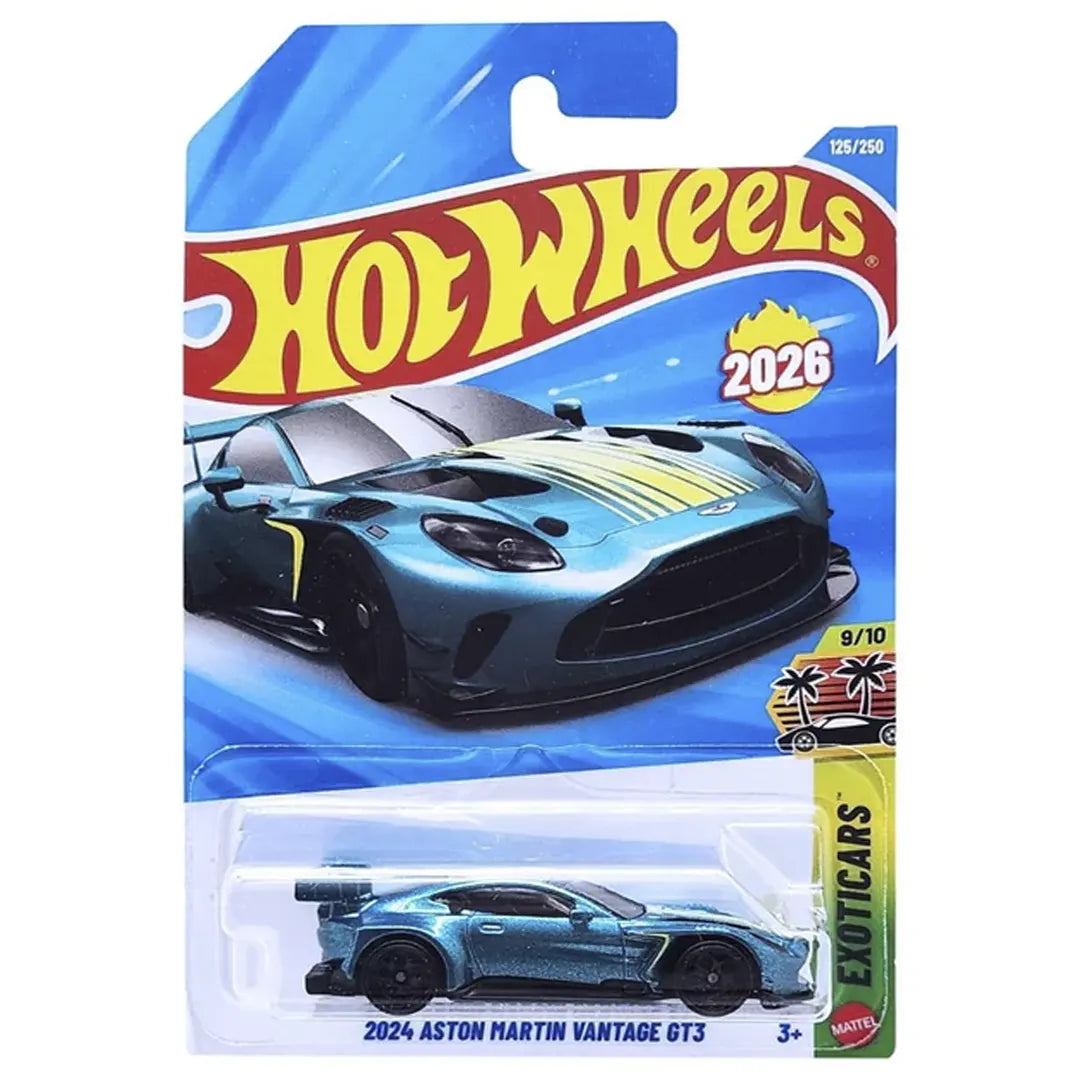 2024 Aston Martin Vantage Gt3 - Exoticars 9/10 - Hot Wheels
