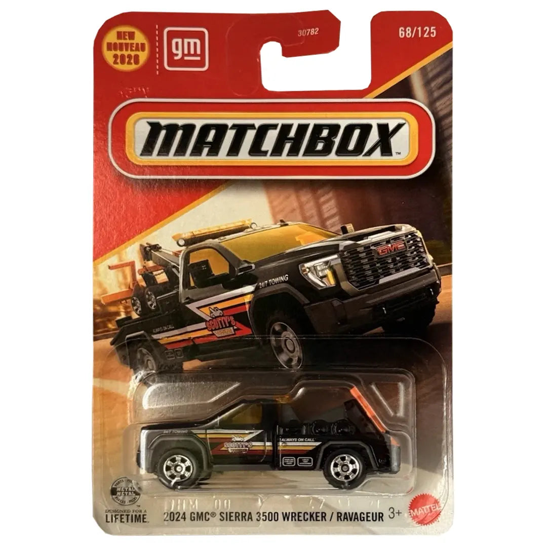 2024 GMC Sierra 3500 Wrecker - 68/125 - 2026 - Matchbox