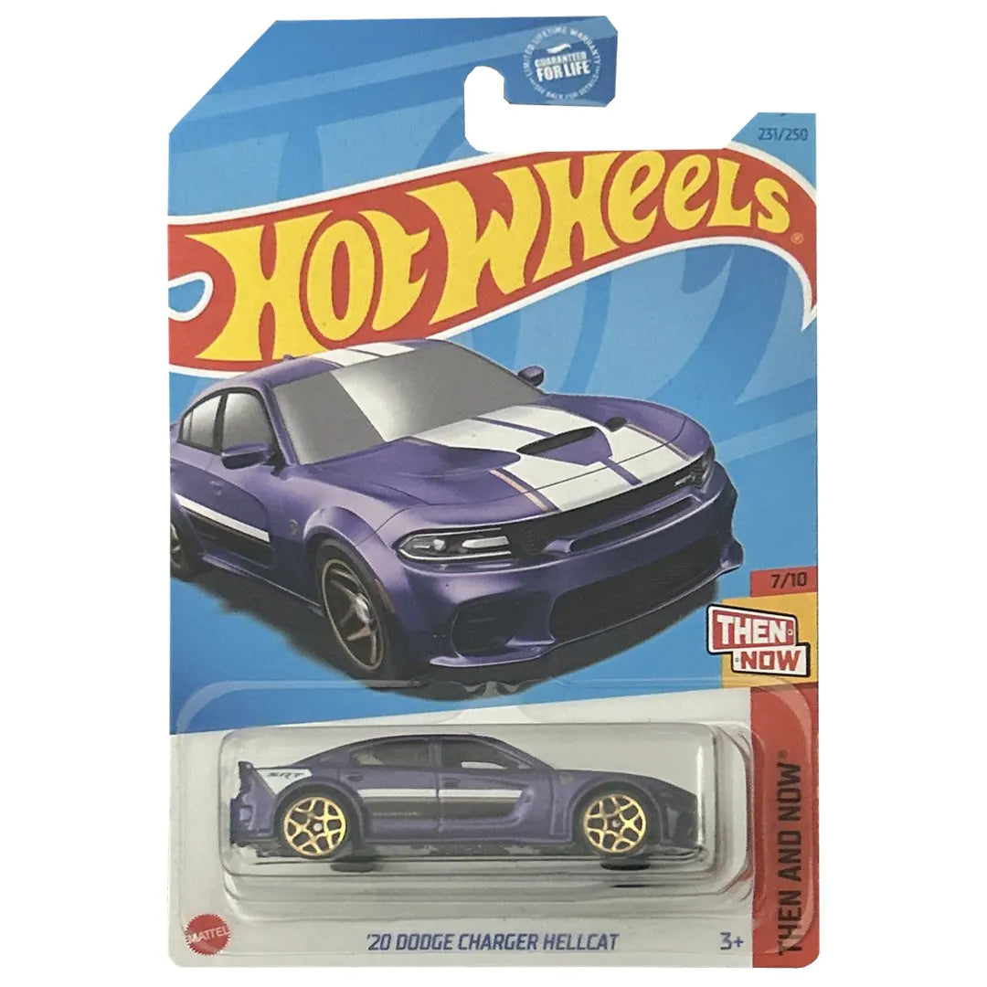 20 Dodge Charger Hellcat - Then And Now 7/10 - Hot Wheels