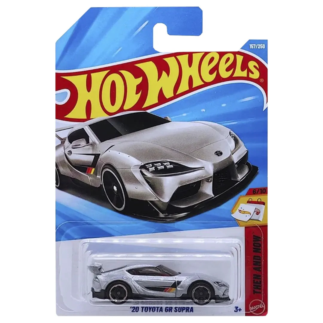 20 Toyota Gr Supra - Then And Now 6/10 - Hot Wheels