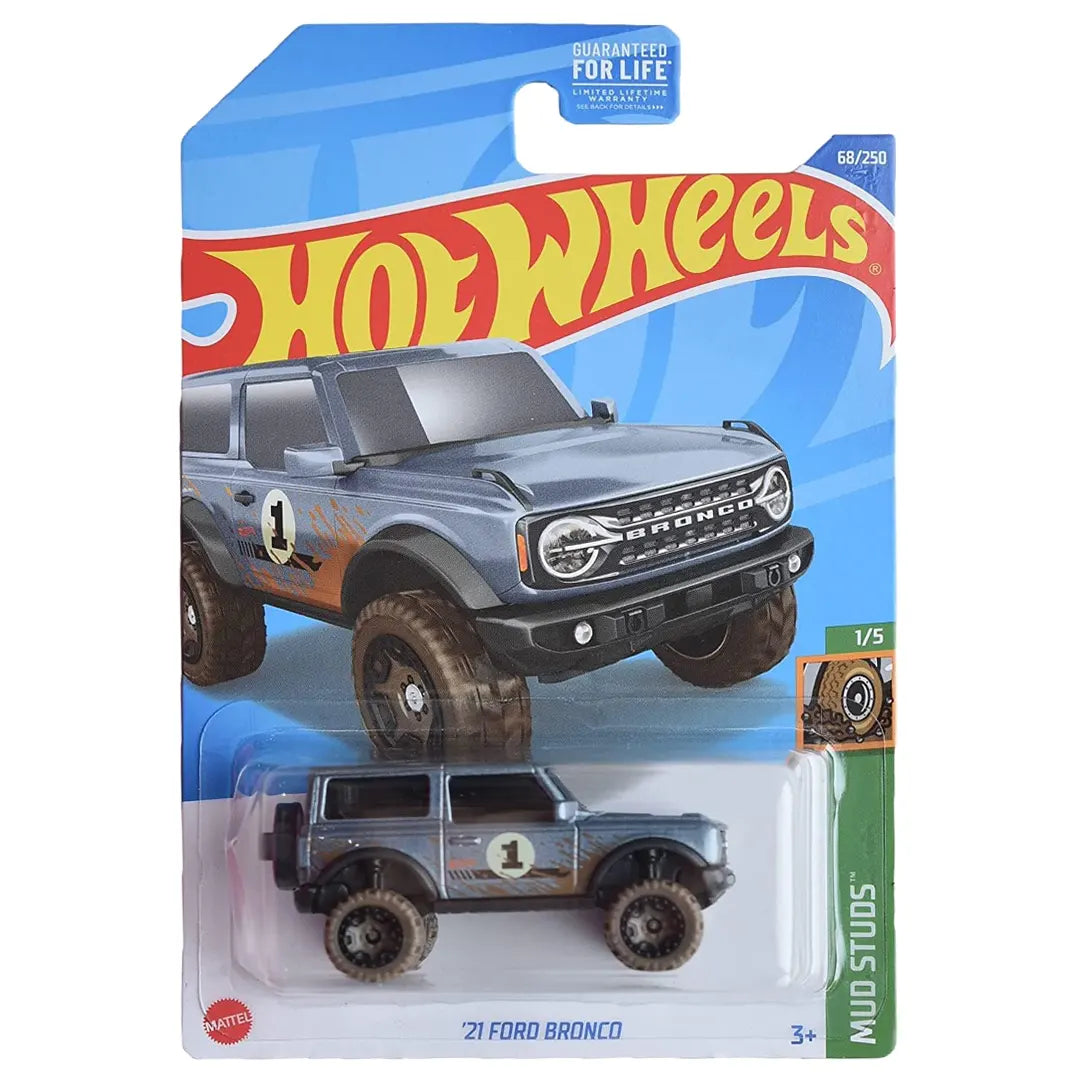 21 Ford Bronco - Mud Studs 1/5 - Hot Wheels