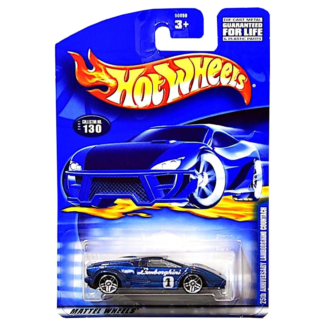 25th Aniversary Lamborghini Countach - 2001 First Editions 130 - Hot Wheels