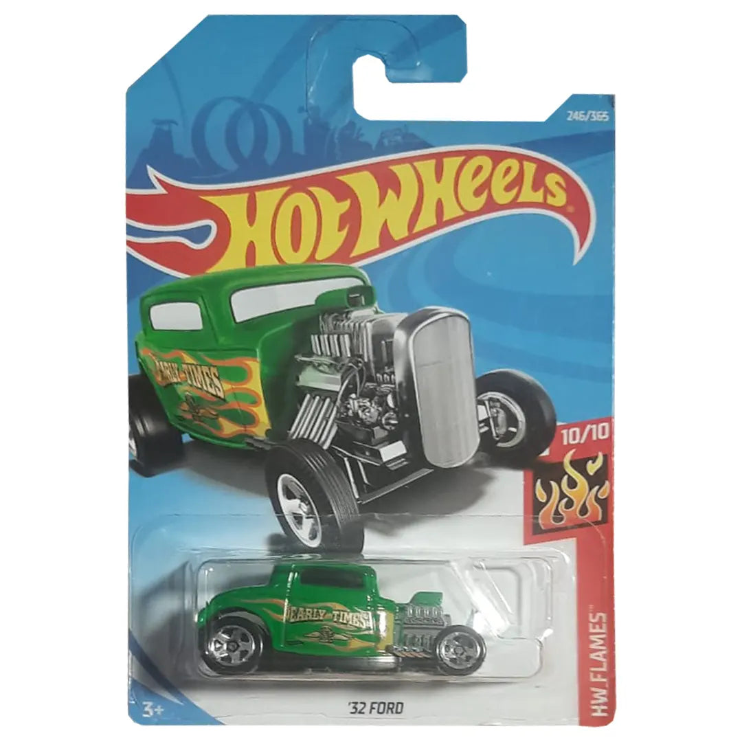 32 Ford - Flames 10/10 - Hot Wheels