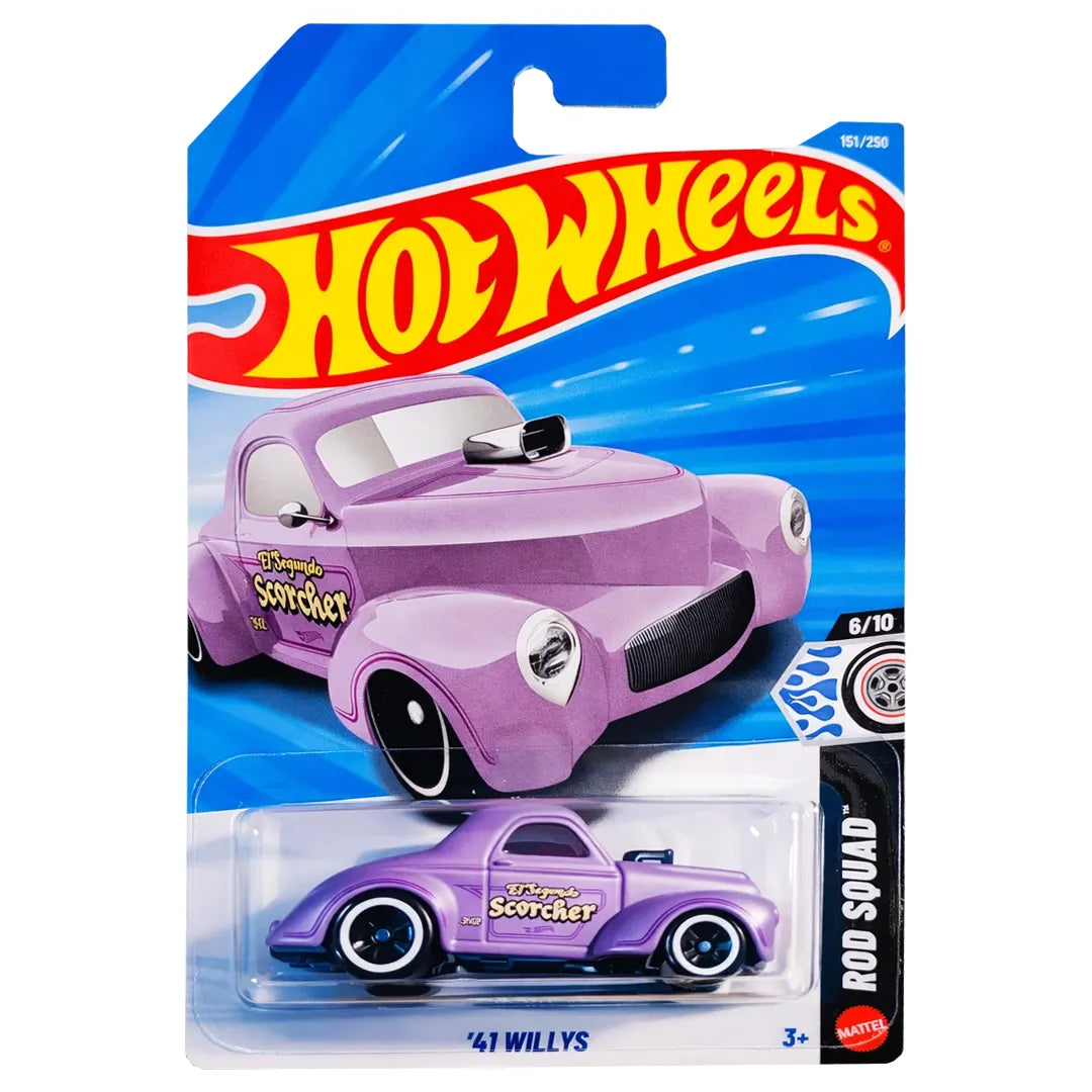 41 Willys - Rod Squad 6/10 - Hot Wheels